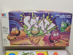 SPLAT! Milton Bradley The Bug Squishing Race Vintage Board Game COMPLETE EUC