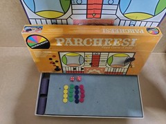 Parcheesi 1982 Vintage Royal Game of India Selchow & Righter Complete