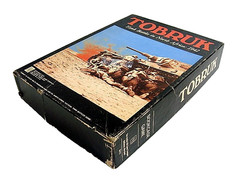 Tobruk AH Avalon Hill Bookcase Game 1975 Punched