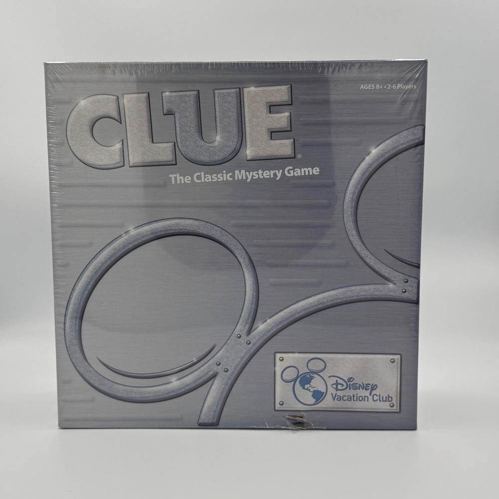 Disney Vacation Club Clue Board Game Rare Sealed Box