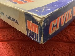 CIVIL WAR, VINTAGE 1961 AVALON HILL GAME, AS IS/ FREE POSTAGE!!!!