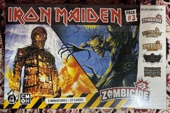 Zombicide IRON MAIDEN Character Expansion Packs #1, #2, and #3 CMON NEW SEALED