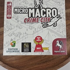 Pegasus Spiele Johannes Sich Micromacro Crime City Detective Board Game Complete