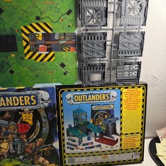 Necromunda Games Workshop Tabletop Sci-Fi Board Game With Outlanders Expansion