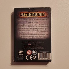Necromunda Corpse Grinder Cult Gang Card Deck OOP Games Workshop