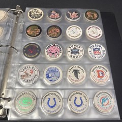 Vintage 1990s-2000s POG Collection Binder Over 400 pcs With Various Designs-READ