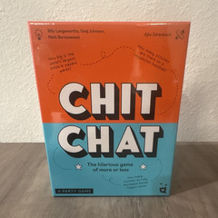 Helvetiq Chit Chat Party Trivia Card Game, 2-8 Players, Ages 10+