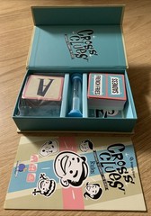 **COMPLETE** Cross Clues Cooperative Word Game by Blue Orange Games 2-6 Players