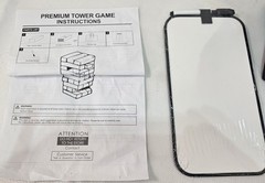 SPORT BEATS Outdoor Games Large Premium Tower Game 54 Blocks Stacking