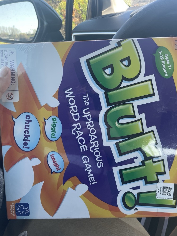 Blurt Word Race Party Game By Educational Insights