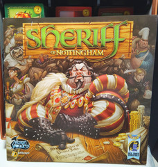 Sheriff of Nottingham Board Game Arcane Wonders Incomplete Parts Only READ