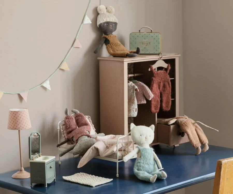 Meuble de salle de bain Ⅰ Rose II MAILEG II Cailloux Bleus