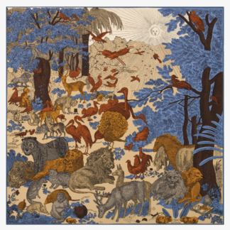 Carre REVE de la marque Inouï éditions couleur Beige CA201RE15