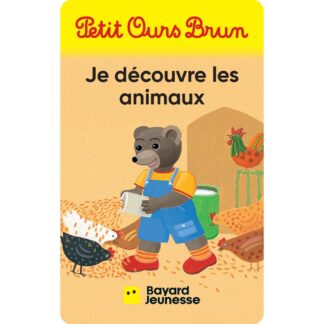 Petit ours brun je découvre les animaux - visuel de la carte audio YOTO