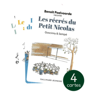 Le petit nicolas - visuel de la carte audio YOTO