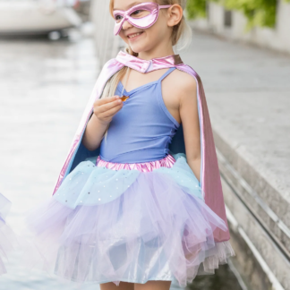 Set super heroine rose bleu_Great Pretenders