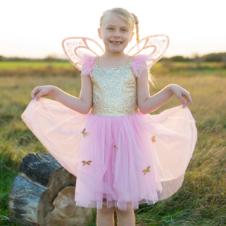 Robe papillon or_ Great Pretenders