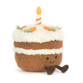 Photo de la Peluche Carrot Cake Amuseables de la marque Jellycat