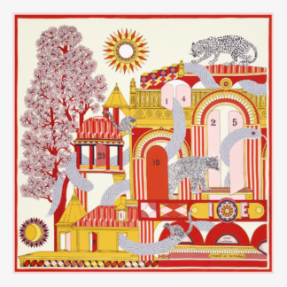 Photo du produit Carré TAJ couleur Blanc de chez Inouï Editions