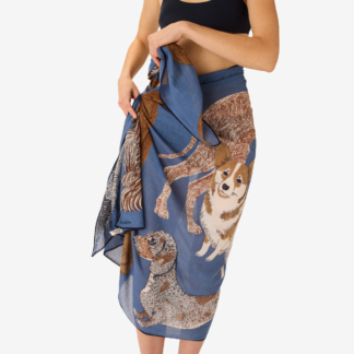 Photo du produit Etole TOUTOU couleur Bleu de chez Inouï Editions