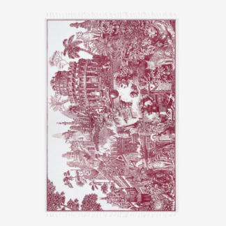 Photo du produit Etole PIRANESI couleur Rouge de chez Inouï Editions