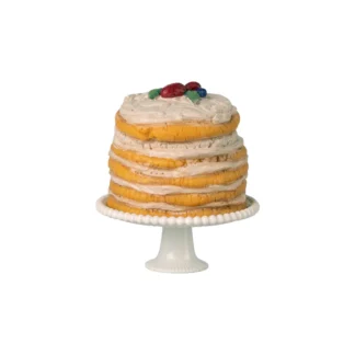 Gâteau de fête et présentoir