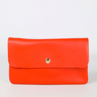 Pochette Line Orange brique de la marque maison fanli