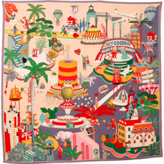 Photo du foulard LS020591 de la marque Maison Fanli
