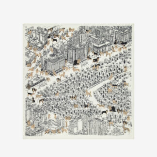Image du produit CARRE 100 CENTRAL PARK BLANC, de la marque Inouï Editions
