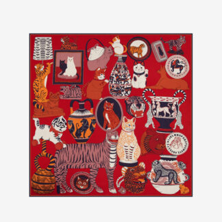 Image du produit CARRE 130 COLLECTIONNEUR ROUGE, de la marque Inouï Editions