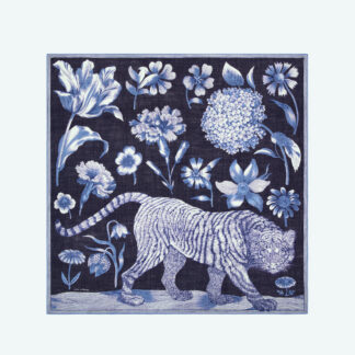 Image du produit CARRE 130 GUSTAV BLEU, de la marque Inouï Editions