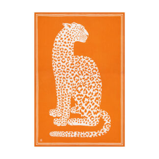 Image du produit PLAID 130 FETICHE ORANGE de la marque Inouï Editions